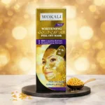 Whitening Wokali Gold Caviar Peel Off Mask 130ml with Gold and Caviar extracts for anti-aging and brightening