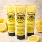 Lemon exfoliating scrub for face and body 120ml deep cleansing gel