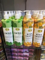 Luxury king coconut shampoo and conditioner anti dandruff hair fall control