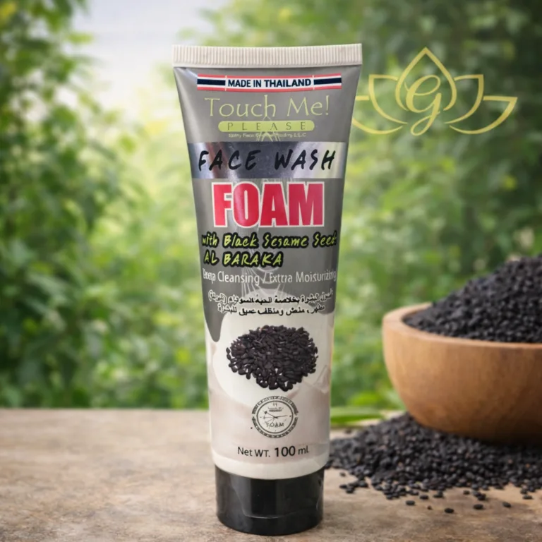 Touch Me face wash foam with black seed oil deep cleansing 100ml
